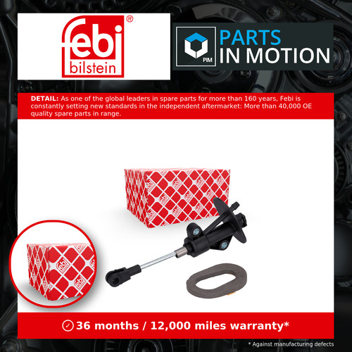 Clutch master cylinder - master, fits