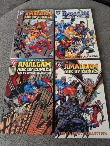 Amalgam comics set marvel - set,