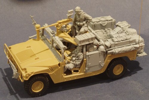Resin sas humvee crew - sas,