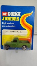 Corgi Juniors 16B Land Rover Pickup Truck Mint Carded