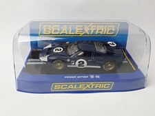 SCALEXTRIC FORD GT40 1/32 SCALE SLOT CAR NIOP VERY NICE!!!