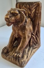 Vintage 1930s Plaster Bookend