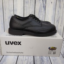 Uvex 1 Business Lace Up S3 SRC Safety Work Shoes Steel Toe Brogues UK 8 EU 42