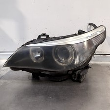 ✅ GENUINE BMW E60 SALOON 2007-2010 XENON N/S PASSENGER LEFT HEADLIGHT
