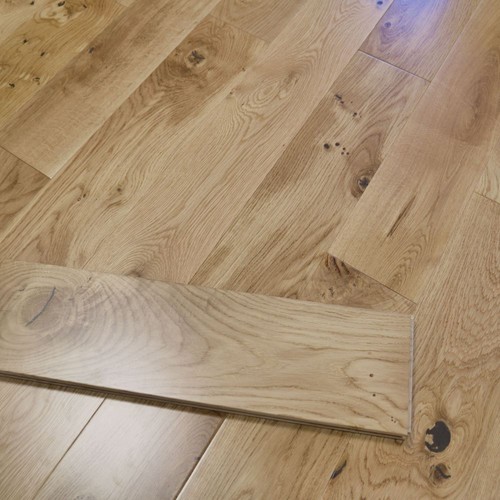 Solid oak hardwood - £39.99,