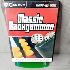 CLASSIC BACKGAMMON PC CD ROM GAME - RARE RETRO GAMING