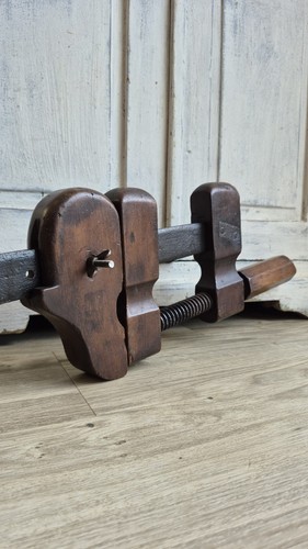 Antique wooden iron - wooden,
