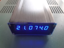 Blue LED Frequency Display