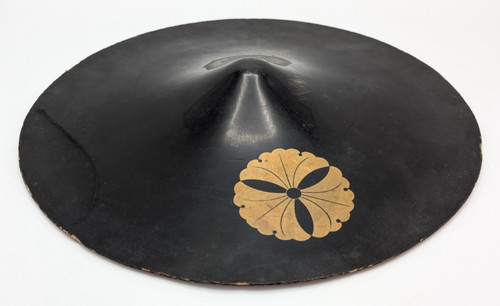 Edo period ginkgo mon jingasa - edo,