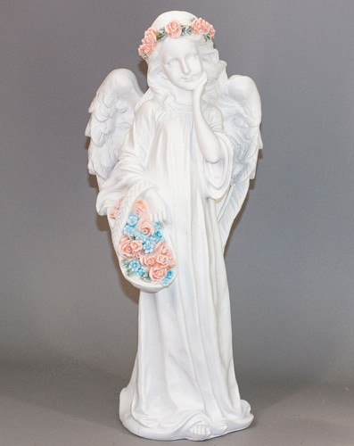 Large angel girl garden statue - large,