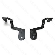 Pair of RDX Black Spotlight Brackets Only For Mini R55 R56 R57 R58 2006 - 2013
