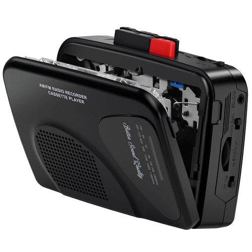 Portable cassette player - player, fm