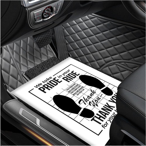 Disposable car paper - paper, floor