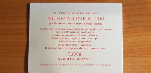 Rolex tudor submariner 200 - rolex,