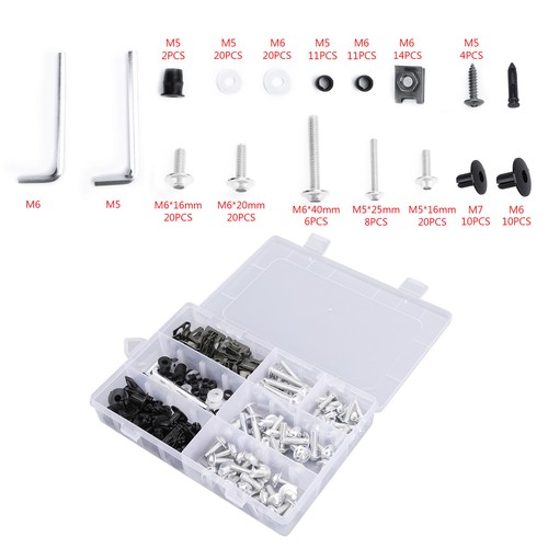 Fairing bolts screws kit - bolts,
