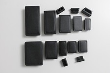 Rectangle Plastic Black