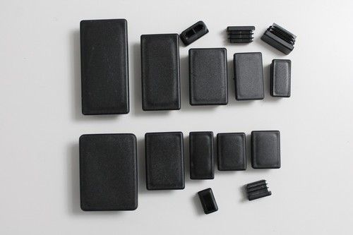 Rectangle plastic black - rectangle,