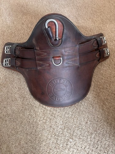 Butet brown leather stud girth - butet,