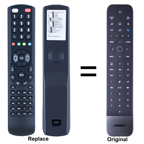 New replacement remote - new, control