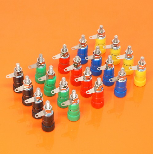 Quality 20pcs 4mm - banana, plug