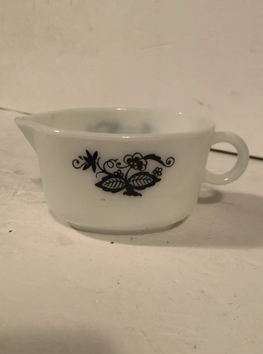 Vintage pyrex milk - vintage, white