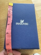 Swarovski Jewellery Gift Box Medium Navy Authentic with Foam Insert