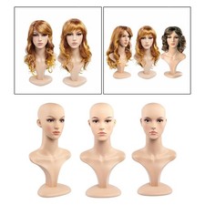 Female Mannequin Head Bust Wig