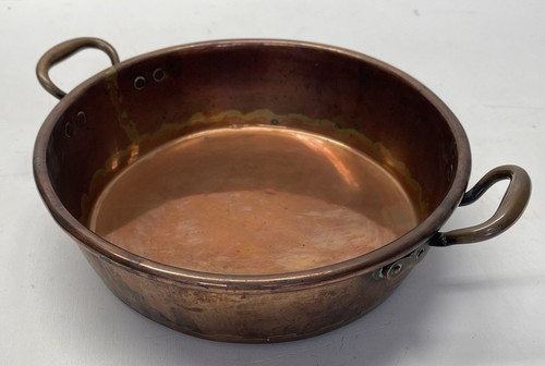 Large vintage brass copper - large, jam