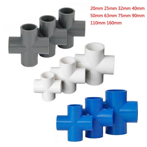 Pvc way equal - equal, supply