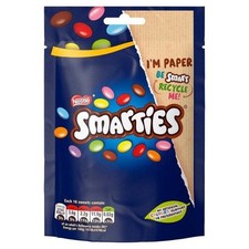 Smarties Milk Chocolate Sharing Bag 105g - from Giant Bradley's Sweet Shop