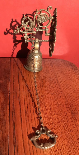 Vintage brass wall - wall, mounted