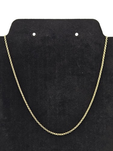 9ct gold belcher - 9ct, chain.