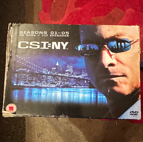 Csi seasons 6 dvd box - ny,