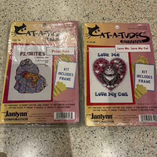 Janlynn cat tudes cross - 2, cat-a-tudes