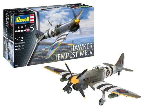 Revell hawker tempest - 1/32,