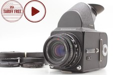 CLA'd [MINT + Strap] Hasselblad 500CM Black + C 80mm f2.8 Lens A12 II From JAPAN