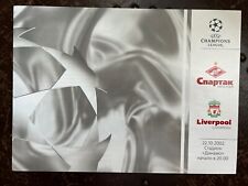 Spartak Moscow v Liverpool -
