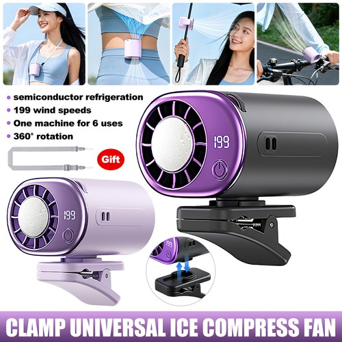 Portable quiet clip fan - portable,