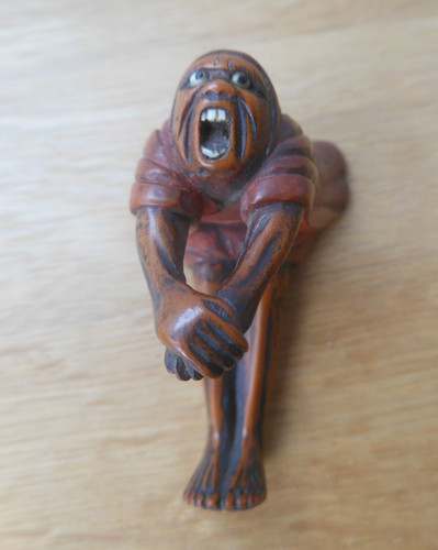 Japanese early carved - japanese,