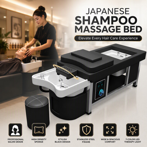 Japanese head spa therapy bed - spa,