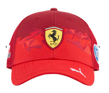 Ferrari Vegas Cap 2025, Special Race Edition, Adult, Official Merchandise