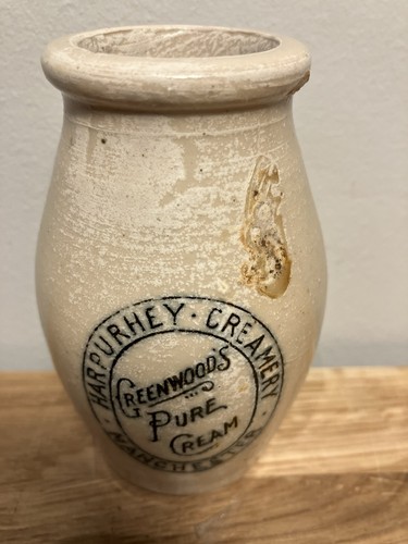 Cream pot crock manchester - cream,