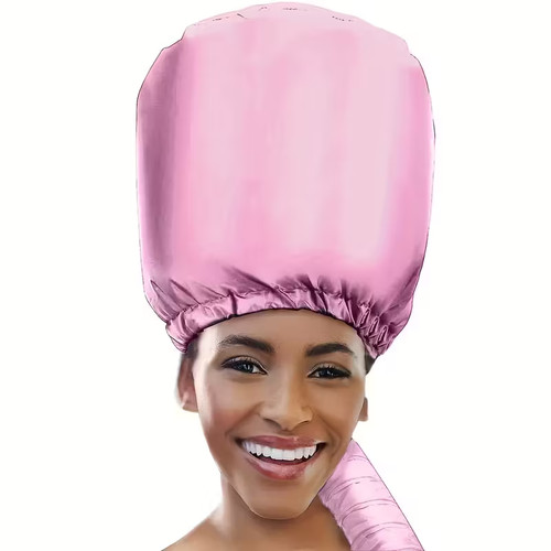 Hooded hair dryer bonnet - bonnet, cap