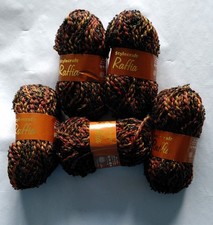 250 g Stylecraft Raffia boucle chunky yarn in shade 1270 (Conker).