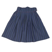 Sportmax Italian Vintage Womens Striped Skirt, W28