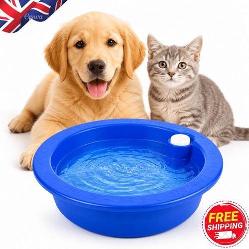 Cooling water bowl pet - water,