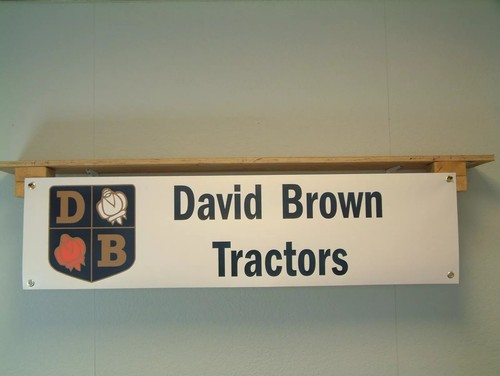 David brown tractors banner - david,