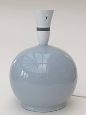 Table Lamp Base Round Grey