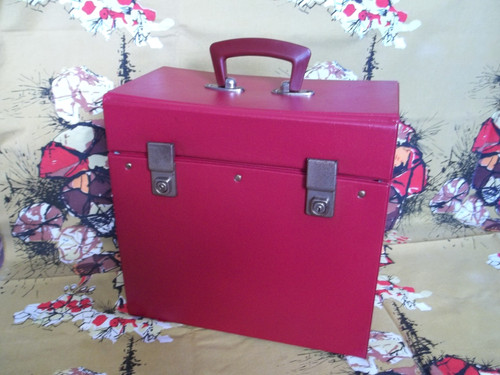 Vintage record carry - vintage, storage