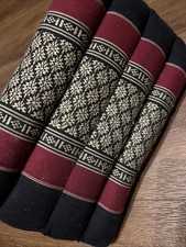 Vintage Thai Triangle Cushion Backrest Embroidered Handmade